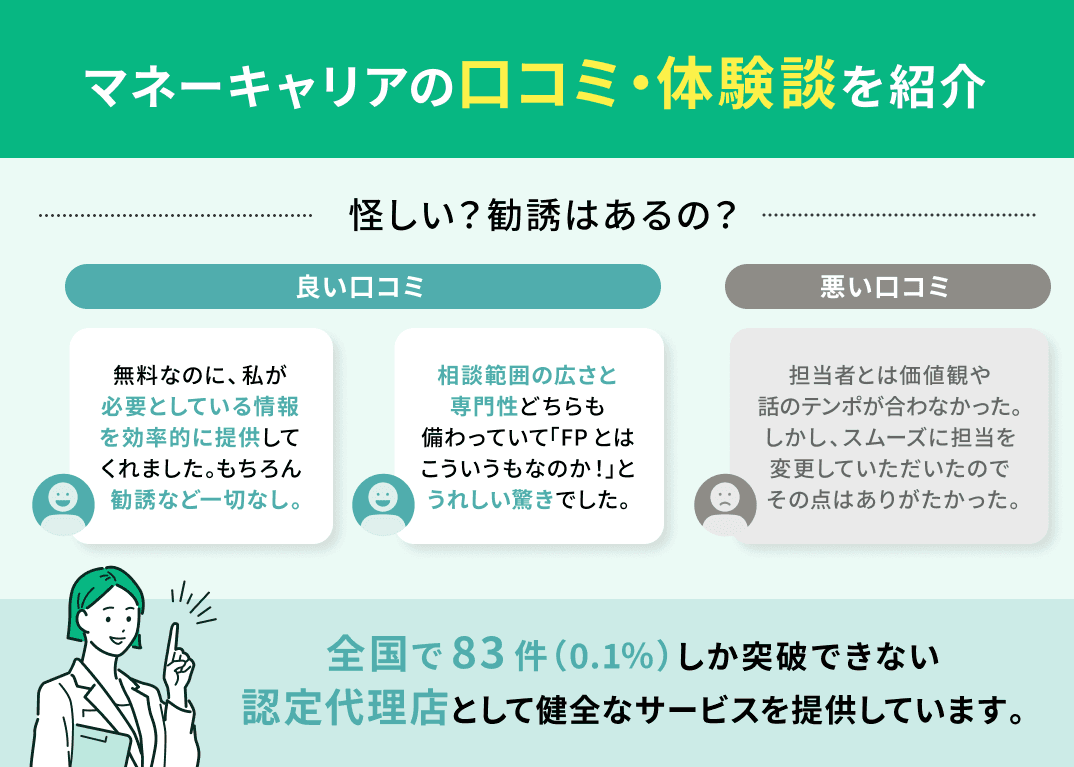 マネーキャリアの口コミ評判・体験談を紹介！なぜ無料なのか真相を解説